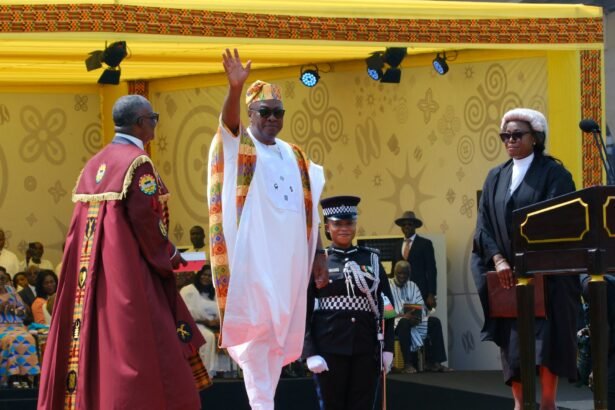 John Mahama sworn in as Ghana’s president, promises to ‘reset’ the country