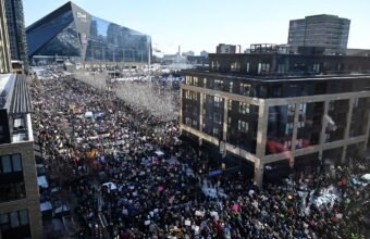 ICE Protest In Minneapolis Draws Thousands Amid Sub-Zero Temperatures (Photos)