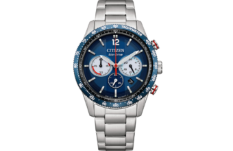 Citizen launches new blue chronograph with Caliber B620 Eco-Drive movement