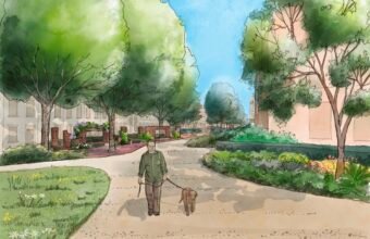TCC lands Lichfield green linear park