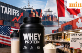 Could your protein powder cost more? The US-Canada trade war is putting whey at risk